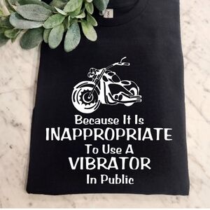 Biker shirt harley cute popular rider riding motorcycle black and white